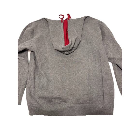 University of Alabama Crimson Tide Sweatshirt Pullover Gray, W/ Red & White Logo - Picture 4 of 6